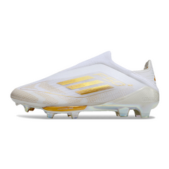 Chuteira Infantil Campo Adidas F50+ Elite Sem Cadarço FG Dayspark Pack