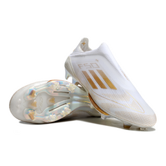 Chuteira Infantil Campo Adidas F50+ Elite Sem Cadarço FG Dayspark Pack