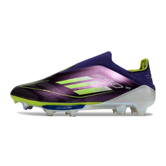 Chuteira Infantil Campo Adidas F50+ Elite Sem Cadarço FG Fast Reborn Pack