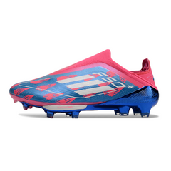 Chuteira Infantil Campo Adidas F50+ Elite Sem Cadarço FG Reemergence Pack