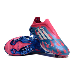 Chuteira Infantil Campo Adidas F50+ Elite Sem Cadarço FG Reemergence Pack