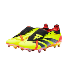 Chuteira Infantil Campo Adidas Predator 30 Elite Com Lingua FG Energy Citrus Pack - VENI Futebol