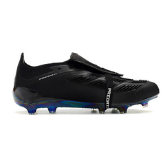 Chuteira Infantil Campo Adidas Predator 30 Elite Com Lingua FG Preta e Branca - VENI Futebol