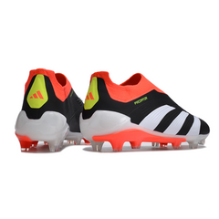 Chuteira Infantil Campo Adidas Predator 30 Elite Sem Cadarço FG Solar Energy Pack - VENI Futebol