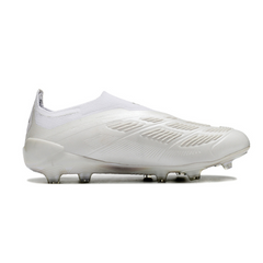 Chuteira Infantil Campo Adidas Predator 30 Elite Sem Cadarço FG Pearlized Pack - VENI Futebol