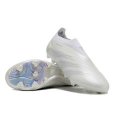 Chuteira Infantil Campo Adidas Predator 30 Elite Sem Cadarço FG Pearlized Pack - VENI Futebol