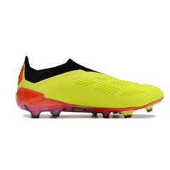 Chuteira Infantil Campo Adidas Predator 30 Elite Sem Cadarço FG Energy Citrus Pack - VENI Futebol