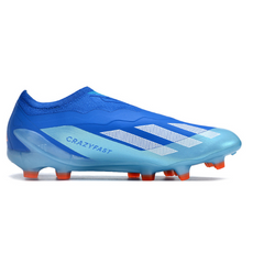 Chuteira Infantil Campo Adidas X Crazyfast.1 Sem Cadarço FG Marinerush Pack - VENI Futebol