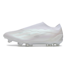 Chuteira Infantil Campo Adidas X Crazyfast.1 Sem Cadarço FG Pearlized Pack