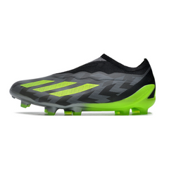 Chuteira Infantil Campo Adidas X Crazyfast.1 Sem Cadarço FG Supercharged Pack