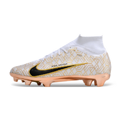 Chuteira Infantil Campo Nike Zoom Mercurial Superfly 9 Elite FG Golden Touch Pack - VENI Futebol