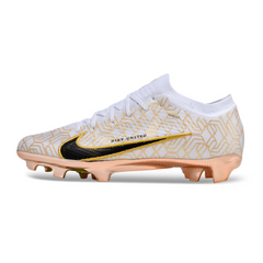 Chuteira Infantil Campo Nike Zoom Mercurial Vapor 15 Elite FG Golden Touch Pack - VENI Futebol