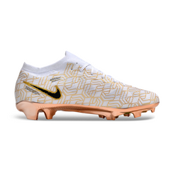 Chuteira Infantil Campo Nike Zoom Mercurial Vapor 15 Elite FG Golden Touch Pack - VENI Futebol