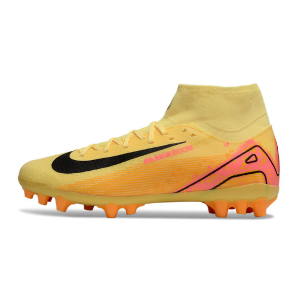 Chuteira Campo Sintético AG Nike Air Zoom Mercurial Superfly 10 Academy Pack Mbappe Infantil