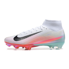 Nike Air Zoom Mercurial Superfly 10 Elite FG Pink and Black Kids' Field Football Boots