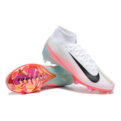 Nike Air Zoom Mercurial Superfly 10 Elite FG Pink and Black Kids' Field Football Boots