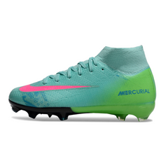 Nike Air Zoom Mercurial Superfly 10 Elite FG Pink and Black Kids' Field Football Boots