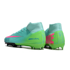 Nike Air Zoom Mercurial Superfly 10 Elite FG Pink and Black Kids' Field Football Boots