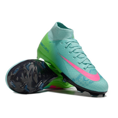 Nike Air Zoom Mercurial Superfly 10 Elite FG Pink and Black Kids' Field Football Boots