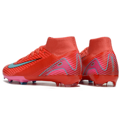 Nike Air Zoom Mercurial Superfly 10 Elite FG Pink and Black Kids' Field Football Boots
