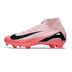 Botas de fútbol Nike Air Zoom Mercurial Superfly 10 Elite FG para niños en color rosa