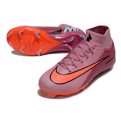 Nike Air Zoom Mercurial Superfly 10 Elite FG Pink and Black Kids' Field Football Boots