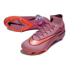 Nike Air Zoom Mercurial Superfly 10 Elite FG Pink and Black Kids' Field Football Boots