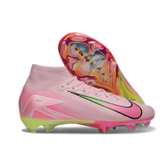 Nike Air Zoom Mercurial Superfly 10 Elite FG Pink and Black Kids' Field Football Boots