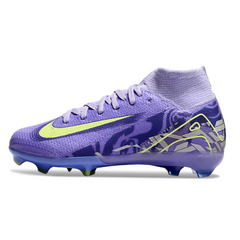 Nike Air Zoom Mercurial Superfly 10 Elite FG Pink and Black Kids' Field Football Boots