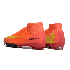 Nike Air Zoom Mercurial Superfly 10 Elite FG Pink and Black Kids' Field Football Boots