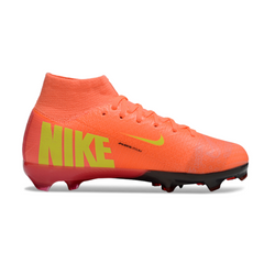 Nike Air Zoom Mercurial Superfly 10 Elite FG Pink and Black Kids' Field Football Boots