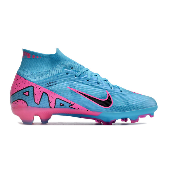 Chuteira Infantil Campo Nike Zoom Mercurial Superfly 9 Elite FG Azul C VENI Futebol