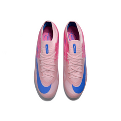 Chuteira Infantil Campo Nike Zoom Mercurial Vapor 15 Elite FG Rosa e Azul - VENI Futebol