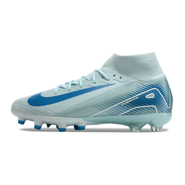 Chuteira Infantil Campo Nike Air Zoom Mercurial Superfly 10 Elite AG Mad Ambition Pack - VENI Futebol