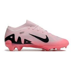 Nike Zoom Mercurial Vapor 15 Elite FG Football Boots Light Blue, Pink and Black