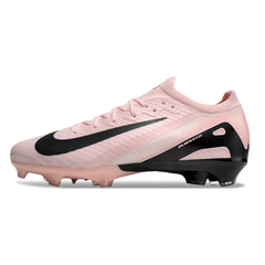 Chuteira Infantil Campo Nike Air Zoom Mercurial Vapor 16 Elite FG Rosa e Preto