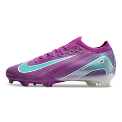 Nike Air Zoom Mercurial Vapor 16 Elite FG Kids' Football Boots - Purple and Blue