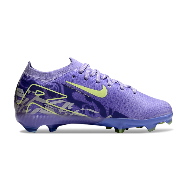 Chuteira Campo FG Nike Air Zoom Mercurial Vapor 16 Elite Pack Roxo Infantil