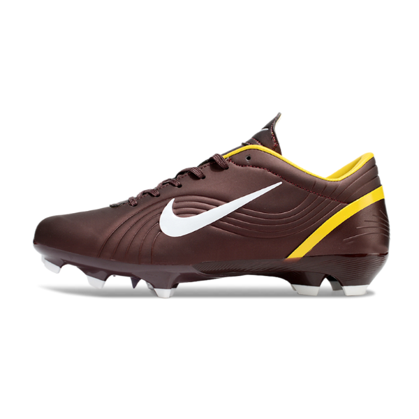 Chuteira Campo FG Nike Air Zoom Mercurial Vapor 1 Elite Marrom Infantil