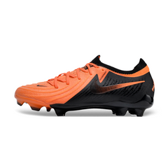 Chuteira Infantil Campo Nike Phantom GX2 Elite FG Laranja e Preta