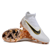 Chuteira Infantil Campo Nike Phantom GX Elite DF FG Golden Touch Pack - VENI Futebol