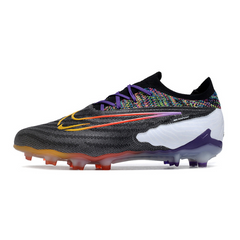 Chuteira Infantil Campo Nike Phantom GX Elite FG Preta e Colorida