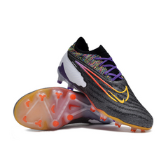 Chuteira Infantil Campo Nike Phantom GX Elite FG Preta e Colorida - VENI Futebol