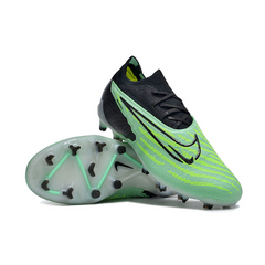 Chuteira Infantil Campo Nike Phantom GX Elite FG Verde e Preta - VENI Futebol