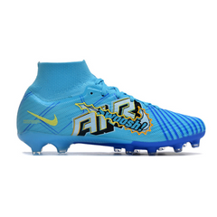 Chuteira Infantil Campo Nike Air Zoom Mercurial Superfly 9 Elite AG Mbappe Comic Pack - VENI Futebol