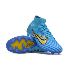 Chuteira Infantil Campo Nike Air Zoom Mercurial Superfly 9 Elite AG Mbappe Comic Pack - VENI Futebol