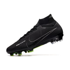 Chuteira Infantil Campo Nike Zoom Mercurial Superfly 9 Elite FG Black Pack - VENI Futebol