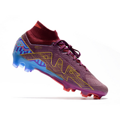 Chuteira Infantil Campo Nike Zoom Mercurial Superfly 9 Elite FG Mbappe Roxo - VENI Futebol