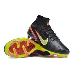 Chuteira Infantil Campo Nike Zoom Mercurial Superfly 9 Elite FG Marcus Rashford Preta Pack - VENI Futebol