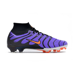 Chuteira Infantil Campo Nike Zoom Mercurial Superfly 9 Air Max Plus FG Mbappe TN Pack - VENI Futebol